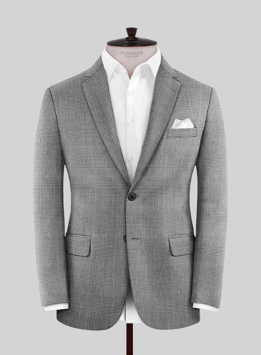 Hardy Minnis BW Prince of Wales Wool Jacket - Image 3
