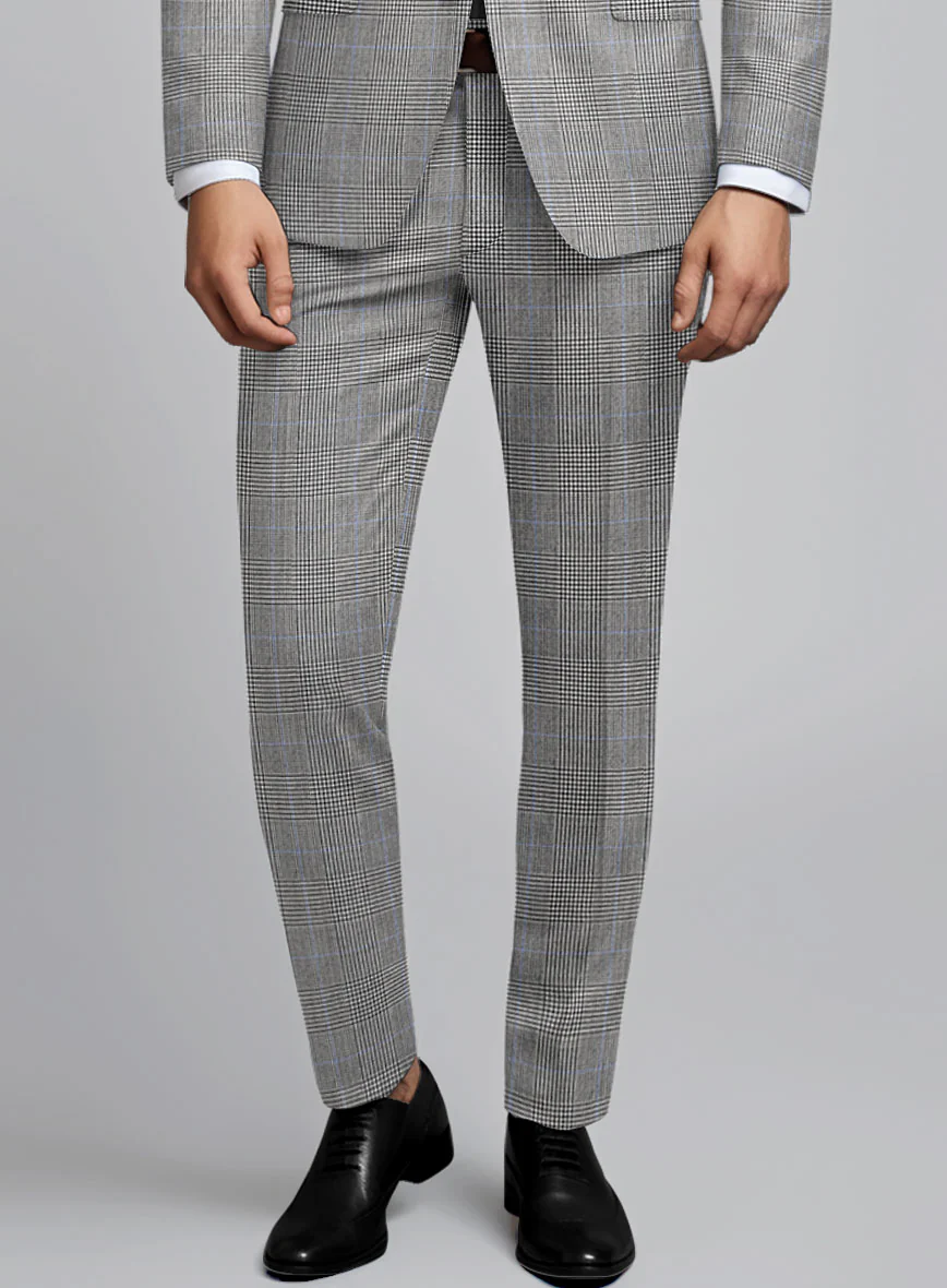 Hardy Minnis BW Prince of Wales Wool Pants - Image 2