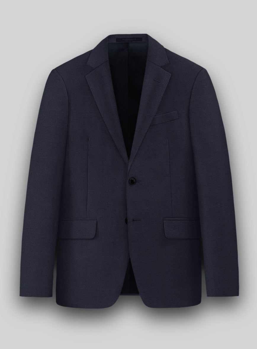 Hardy Minnis Caravel Blue Wool Suit - Image 5