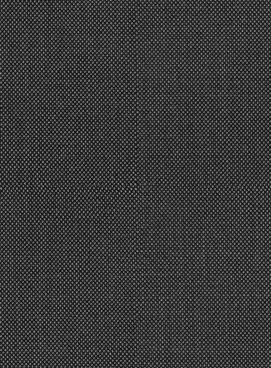 Hardy Minnis Charcoal Birdseye Wool Suit - Image 7