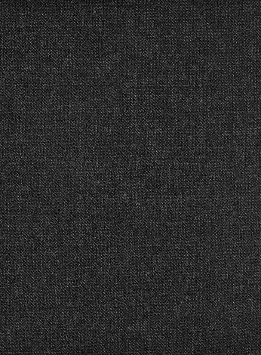 Hardy Minnis Charcoal Sharkskin Wool Jacket - Image 4