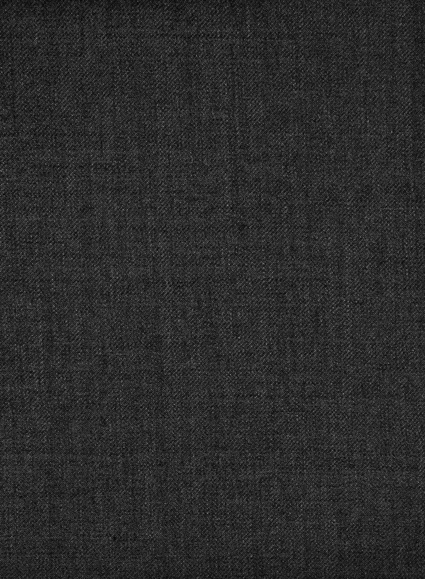 Hardy Minnis Dark Gray Twill Wool Suit - Image 6