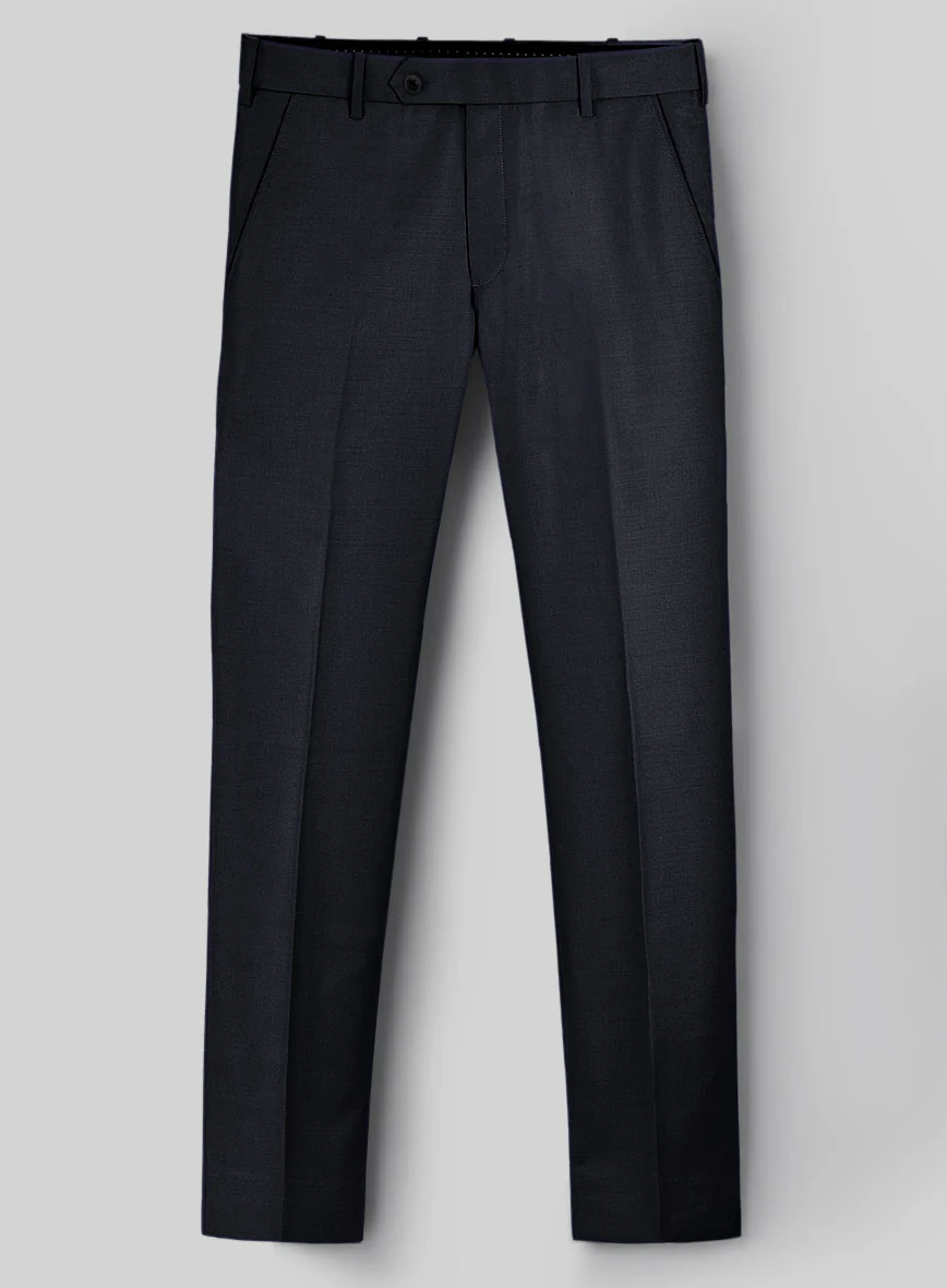 Hardy Minnis Deep Blue Twill Wool Pants