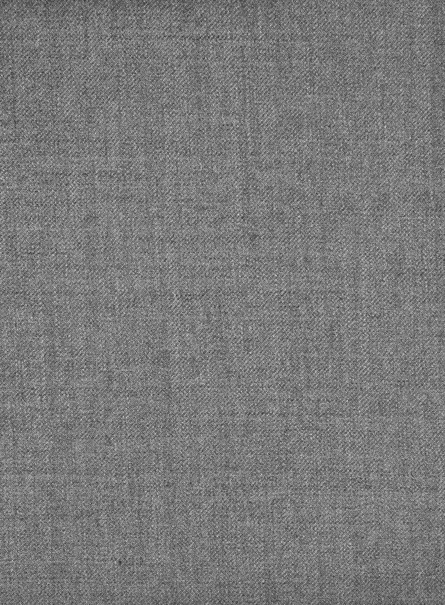 Hardy Minnis Gray Twill Wool Jacket - Image 4