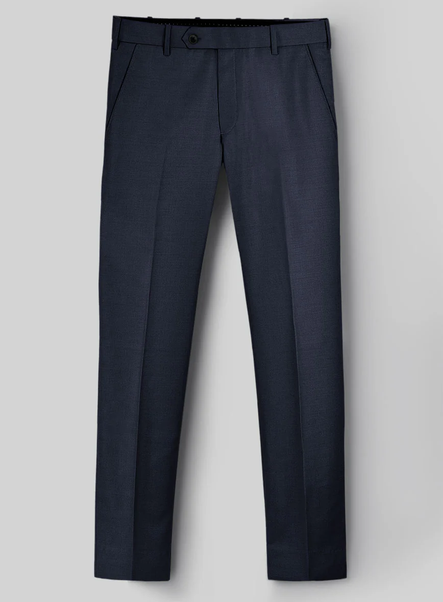 Hardy Minnis Mid Blue Twill Wool Pants