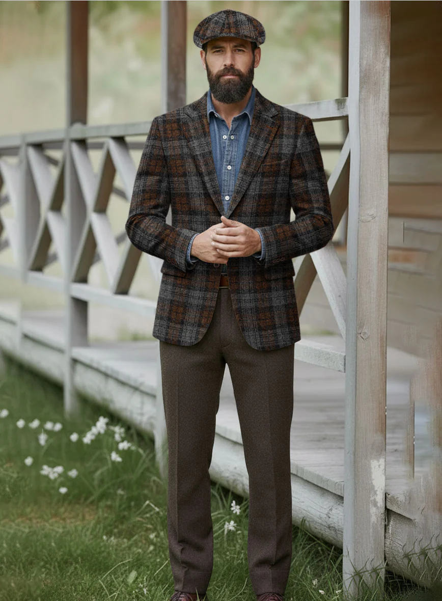 Harris Tweed Ashridge Tartan Jacket - Image 3