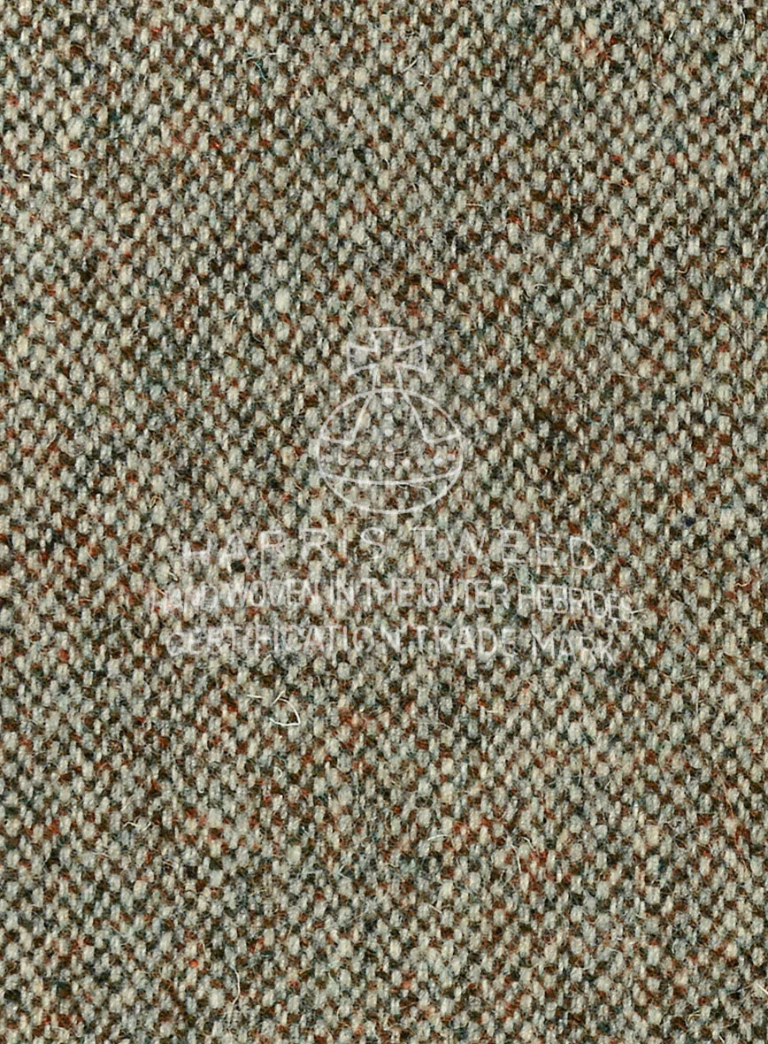 Harris Tweed Barley Brown Newsboy Cap - Image 5