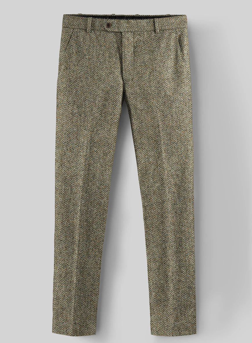 Harris Tweed Barley Brown Suit - Image 8