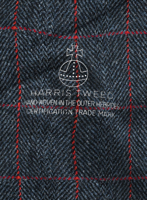 Harris Tweed Blue Checks Suit - Image 6
