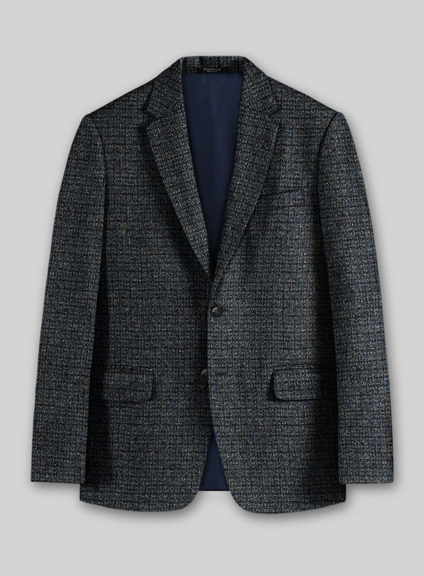 Harris Tweed Bluevale Hopsack Jacket