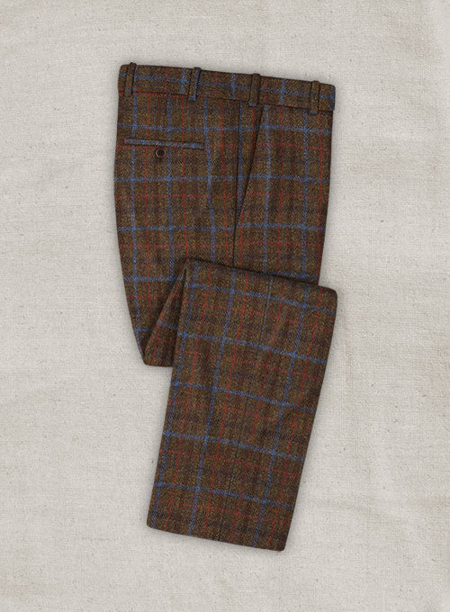 Harris Tweed Brown Checks Pants