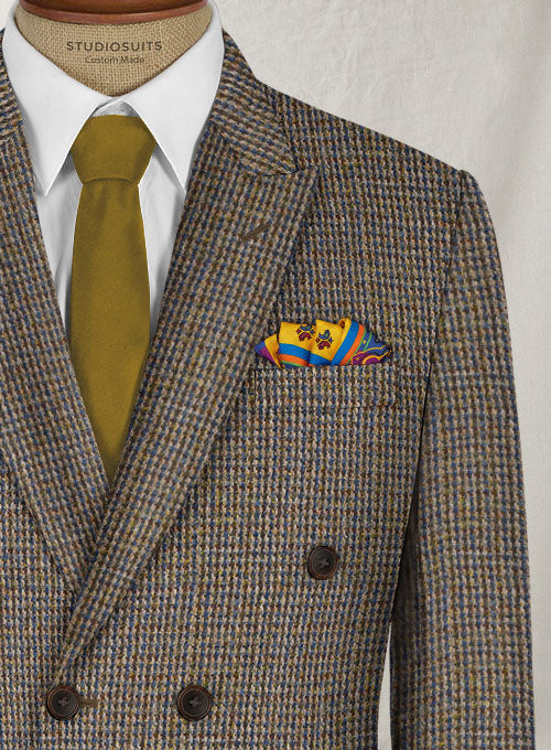 Harris Tweed Classic Weave Double Breasted Suit - Image 3