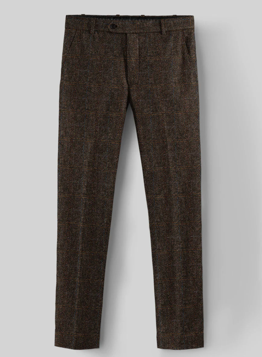 Harris Tweed Country Dark Brown Pants