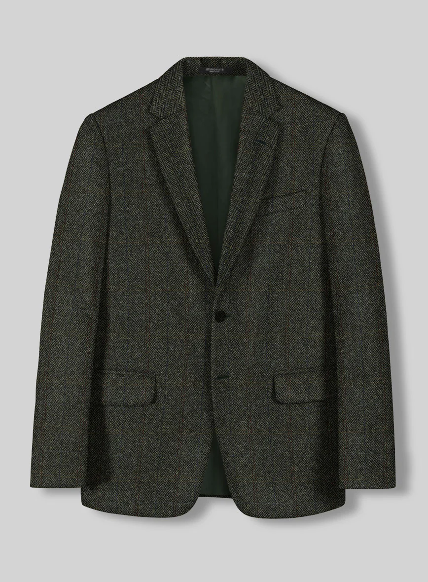 Harris Tweed Country Green Suit - Image 3