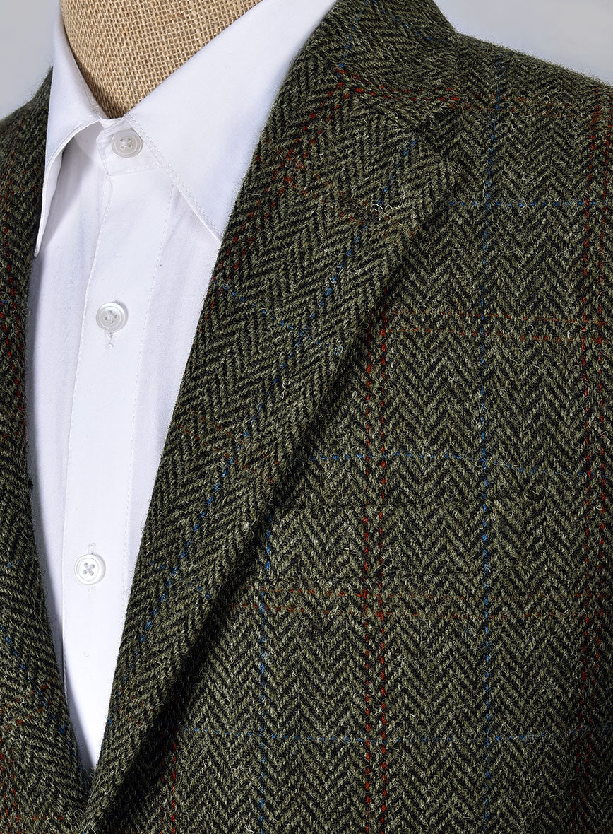 Harris Tweed Country Green Suit - Image 5