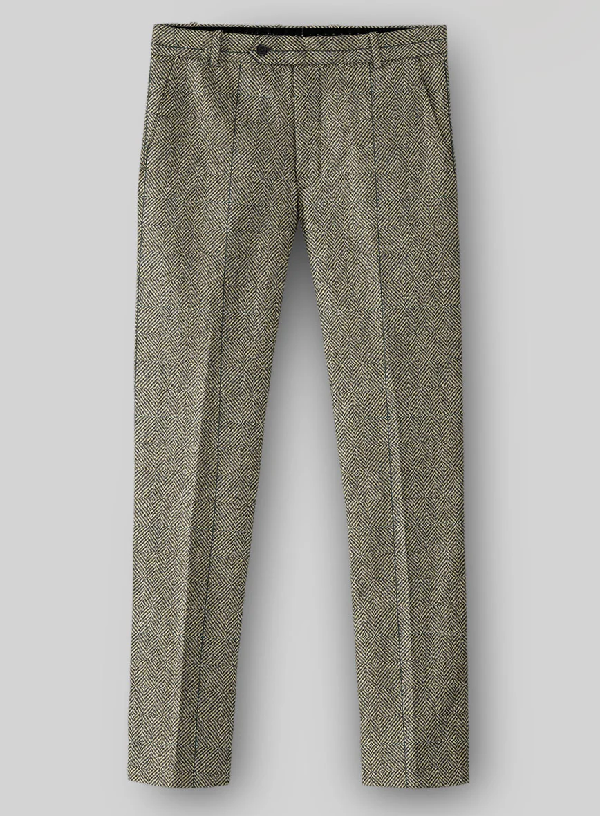 Harris Tweed Country Greige Suit - Image 5