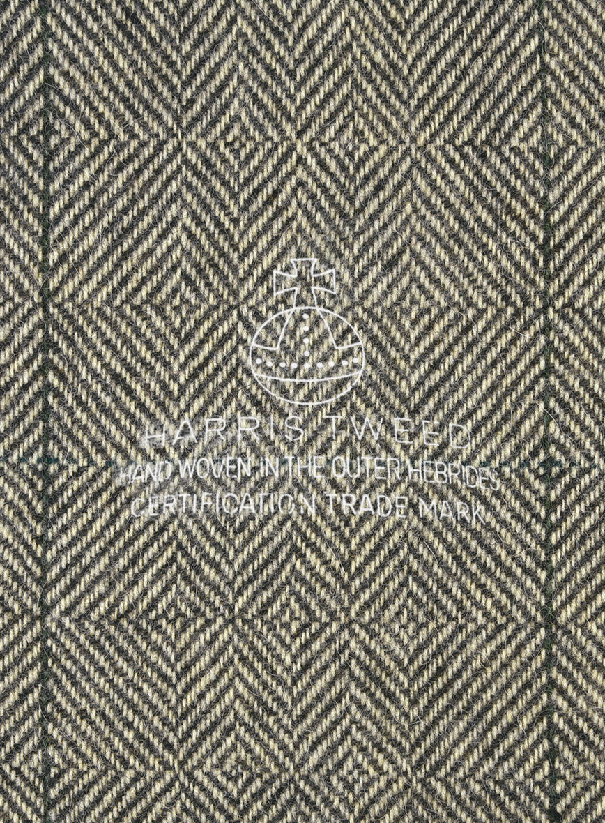 Harris Tweed Country Greige Suit - Image 7