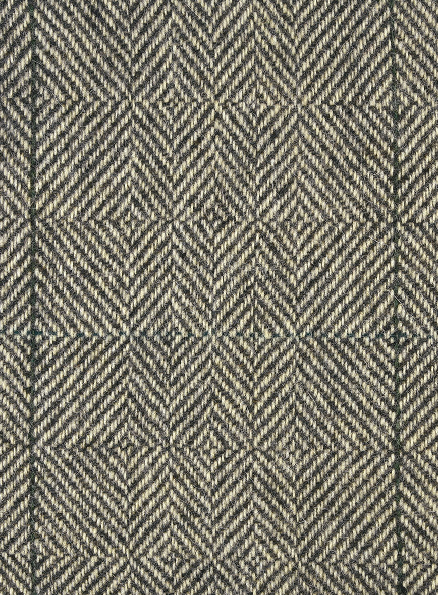 Harris Tweed Country Greige Suit - Image 8