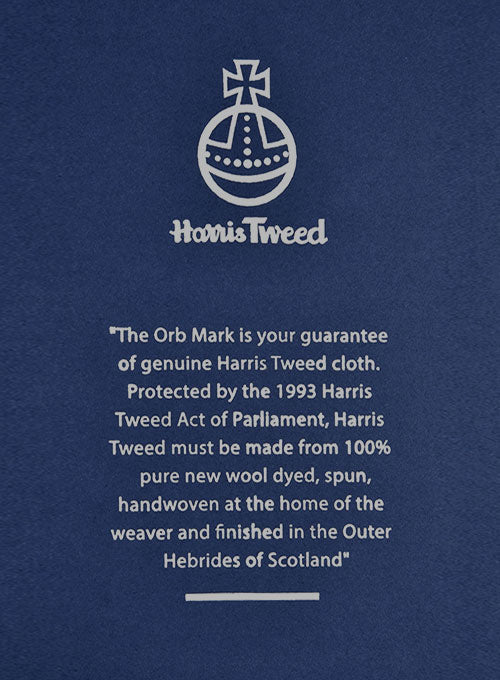 Harris Tweed Houndstooth Indi Blue Jacket - Image 6