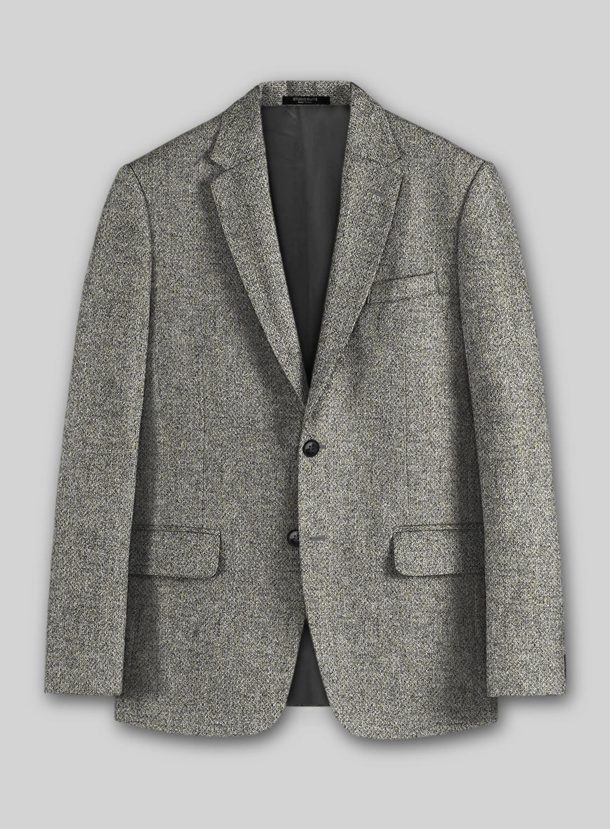 Harris Tweed Graystone Hopsack Suit - Image 4