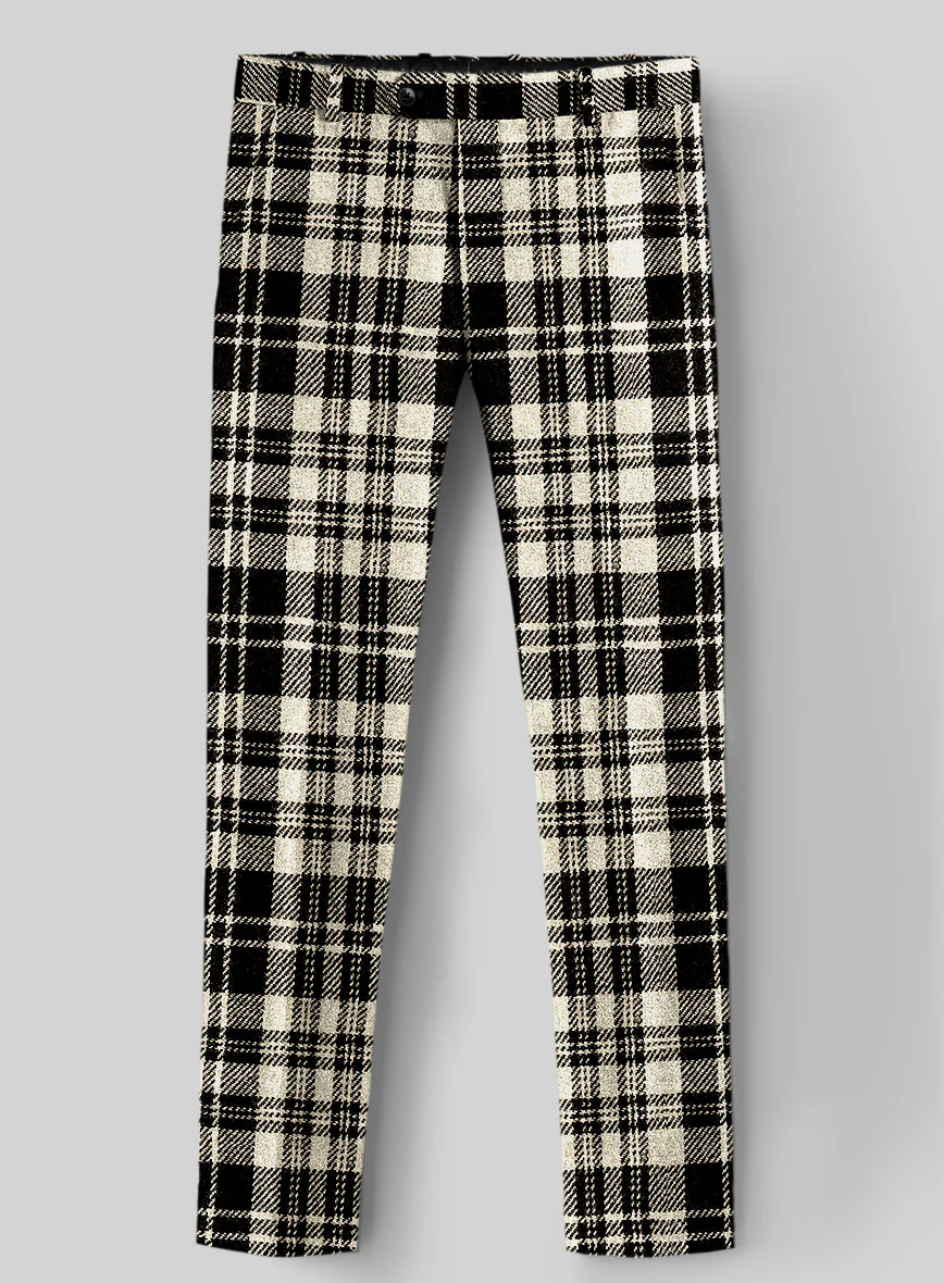 Harris Tweed Heatherrock Tartan Pants
