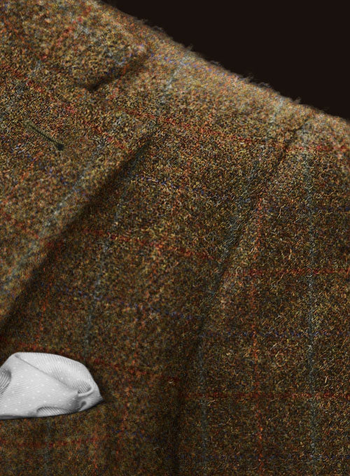Harris Tweed Highland Rust Jacket - Image 2