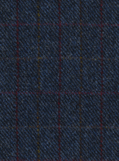 Harris Tweed King Blue Suit - Image 2