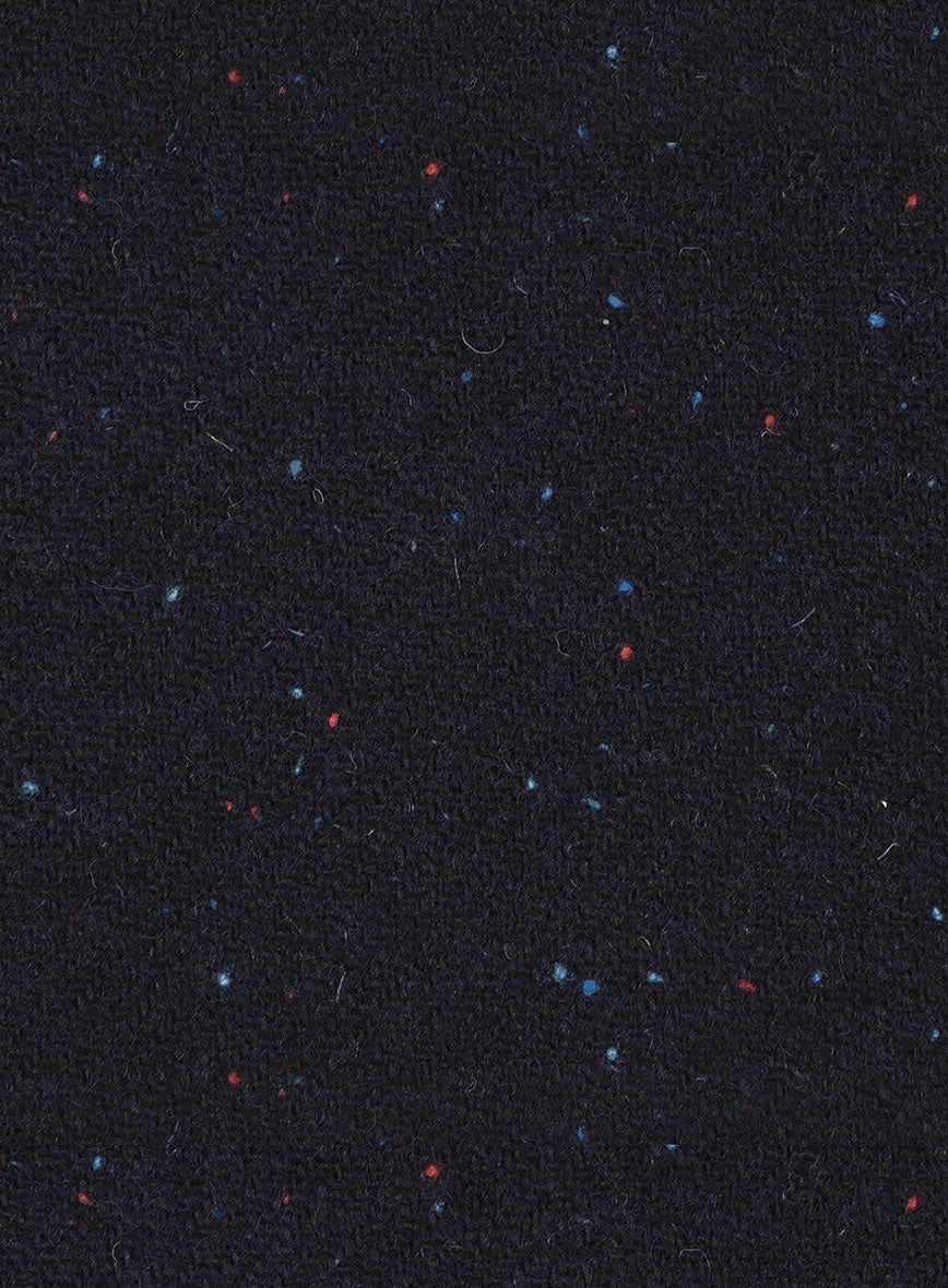 Harris Tweed Navy Speckled Suit - Image 6