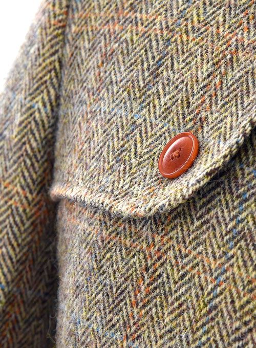 Harris Tweed Ranger Brown Hunter Style Jacket II - Image 3