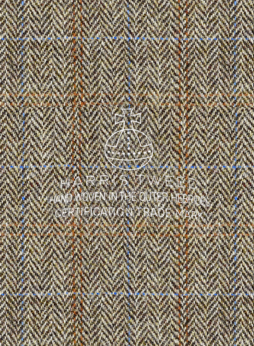 Harris Tweed Ranger Brown Jacket - Image 4