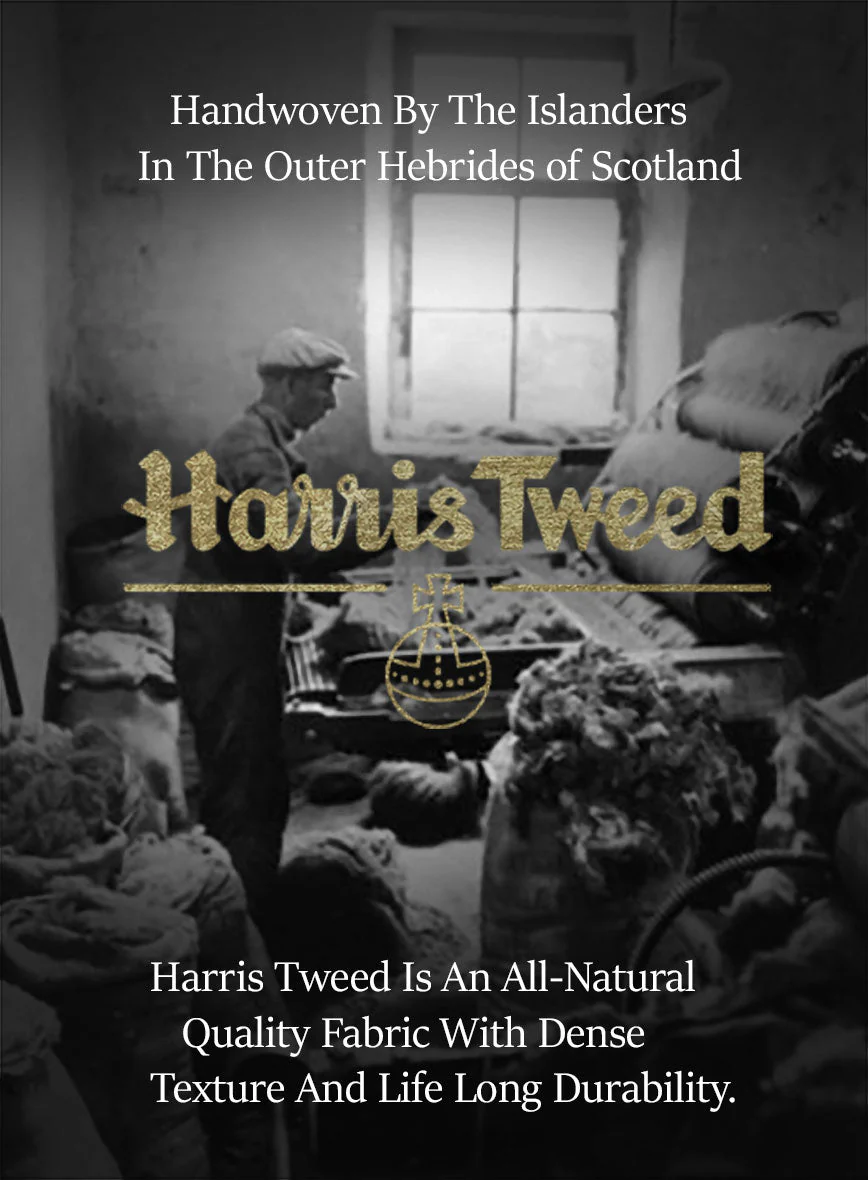 Harris Tweed Ranger Gray Blue Pants - Image 6