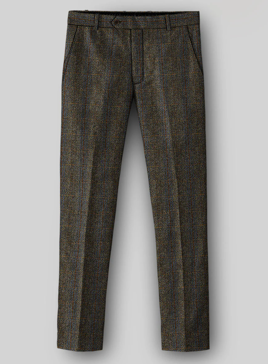 Harris Tweed Ranger Gray Blue Suit - Image 6