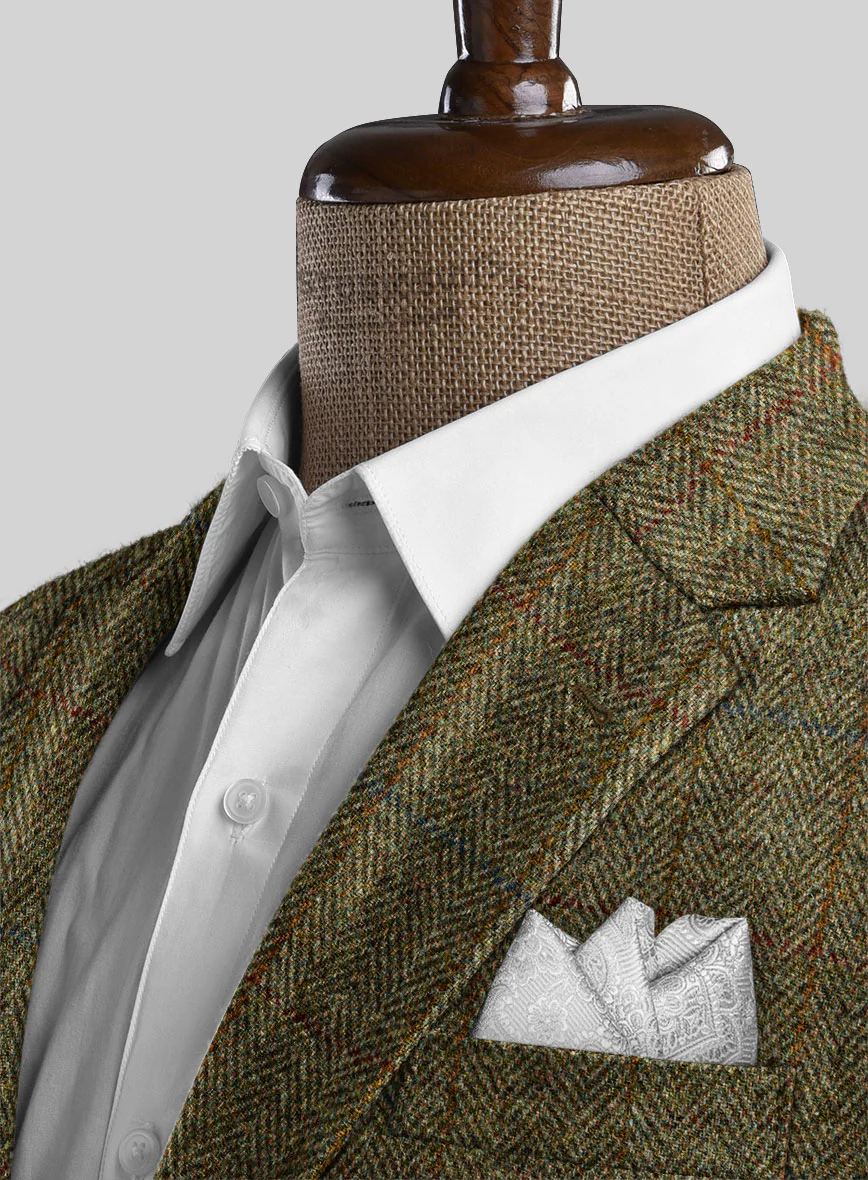 Harris Tweed Ranger Green Jacket - Image 3
