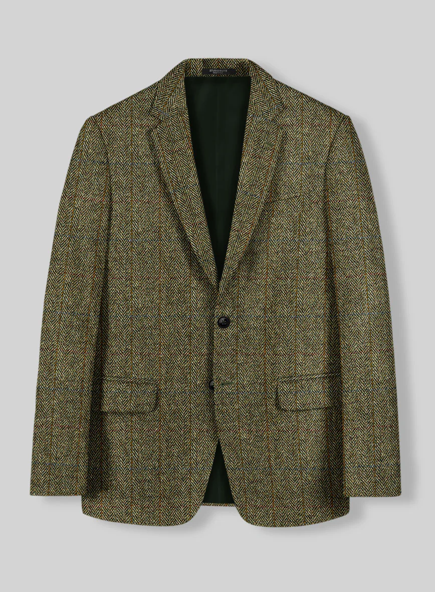 Harris Tweed Ranger Green Suit - Image 3