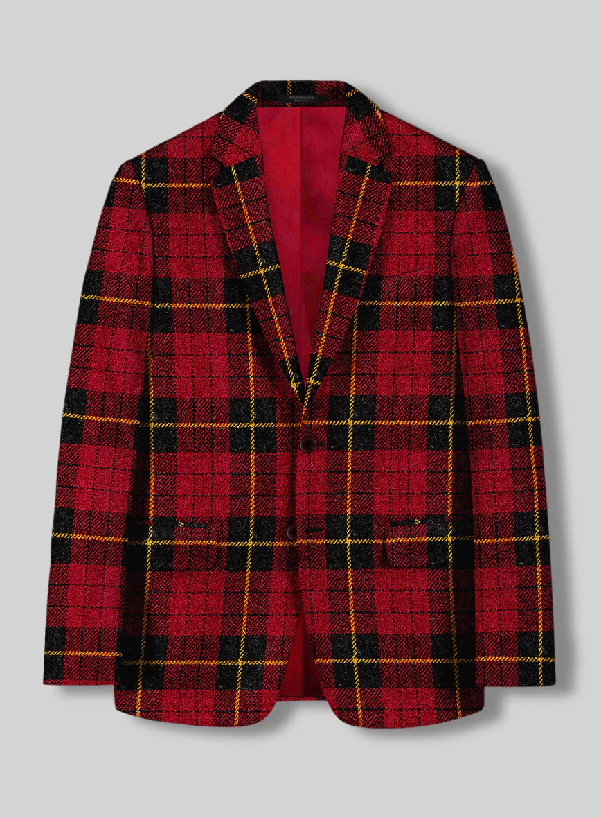 Harris Tweed Redcrest Tartan Jacket