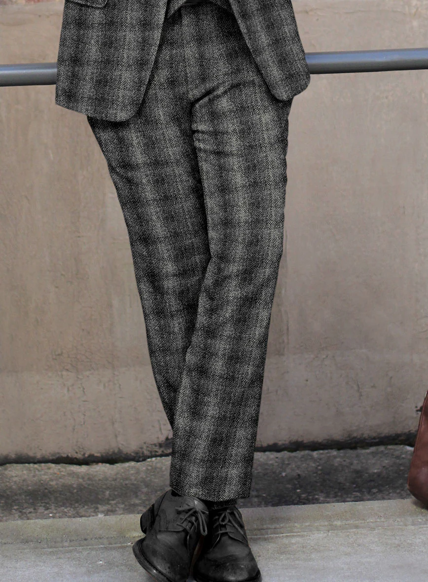 Harris Tweed Scot Gray Suit - Image 5