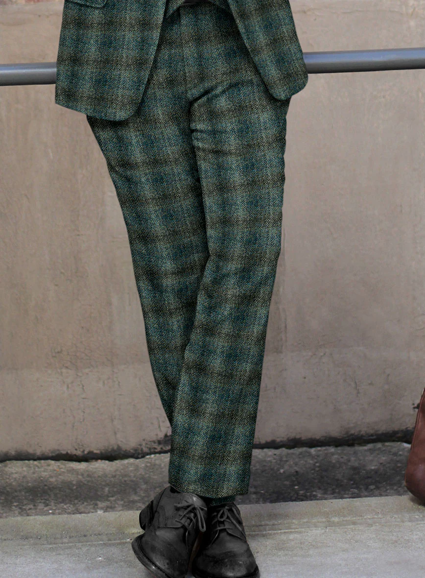 Harris Tweed Scot Green Suit - Image 5