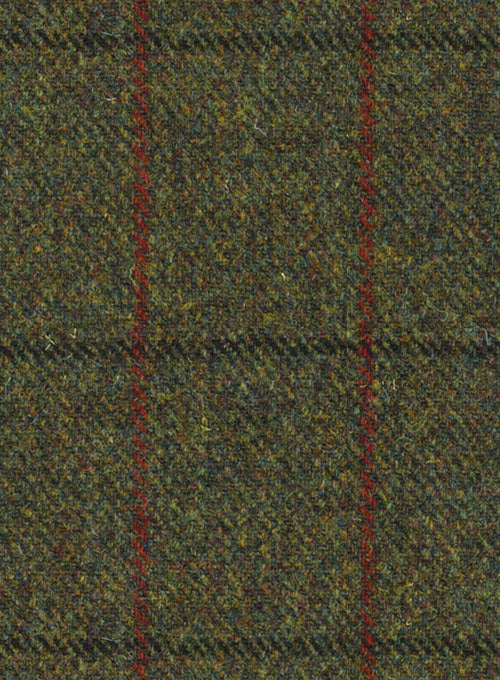 Harris Tweed Seaforth Green Jacket - Image 3