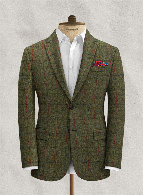Harris Tweed Seaforth Green Suit - Image 3