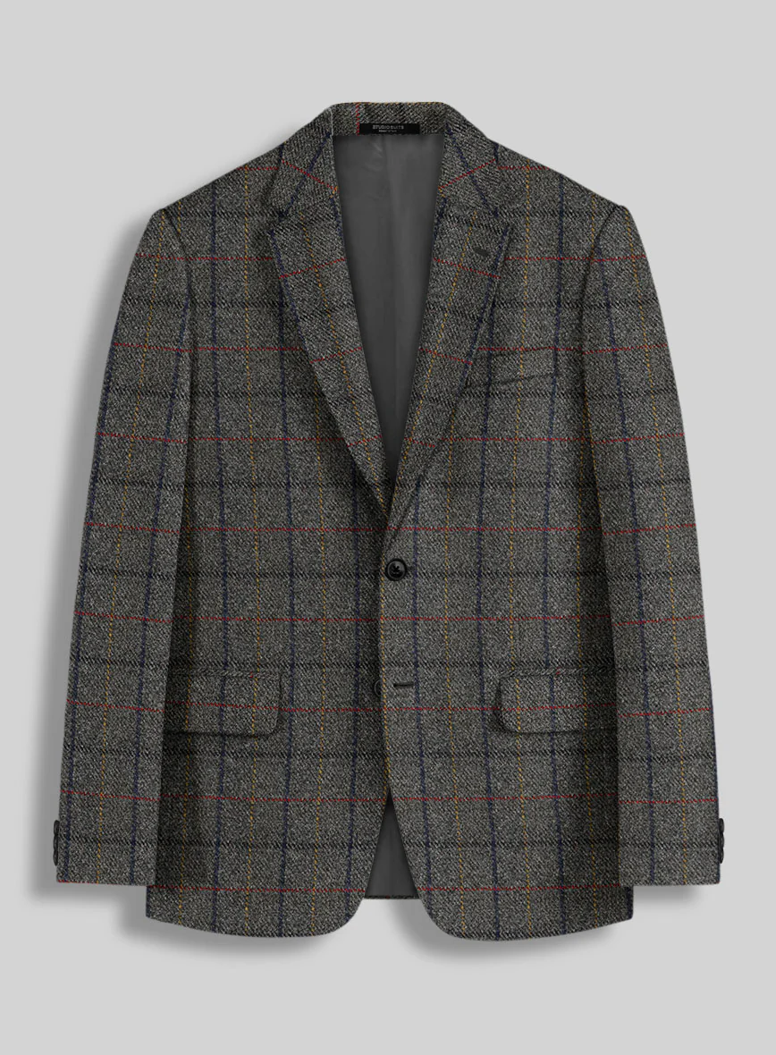 Harris Tweed Stormcrest Gray Jacket