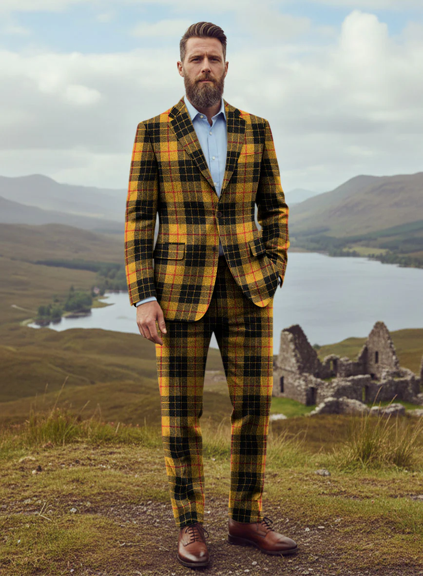 Harris Tweed Sunorchid Tartan Suit