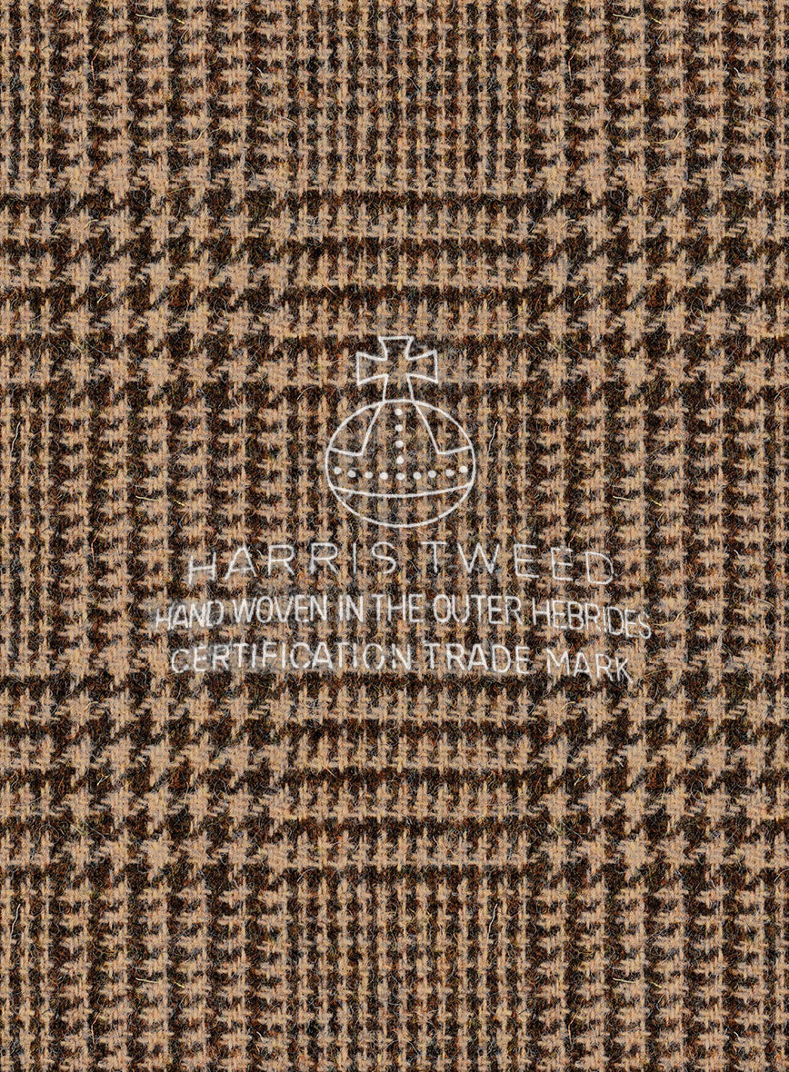 Harris Tweed Tan Glen Jacket - Image 5