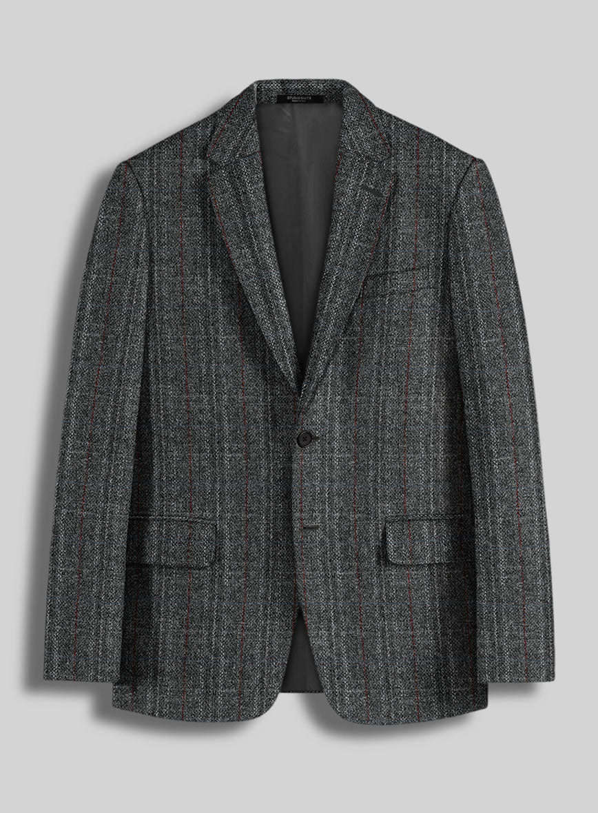 Harris Tweed Welsh Gray Jacket