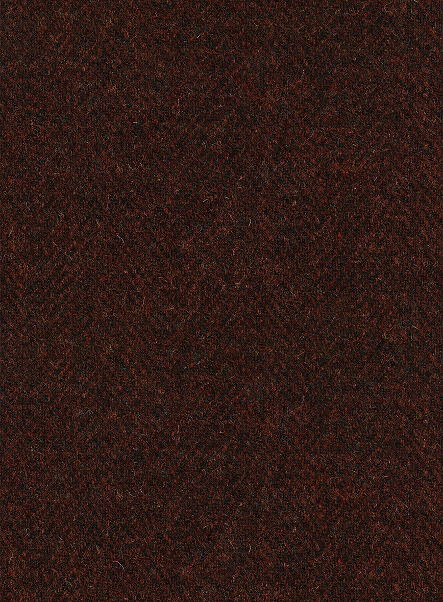 Harris Tweed Wide Herringbone Rust Suit - Image 6