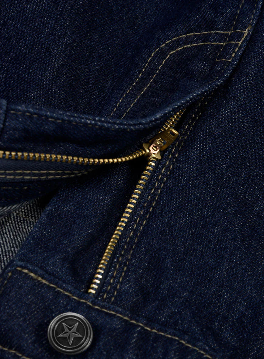 14oz Heavy Dark Indigo Jeans - Image 4