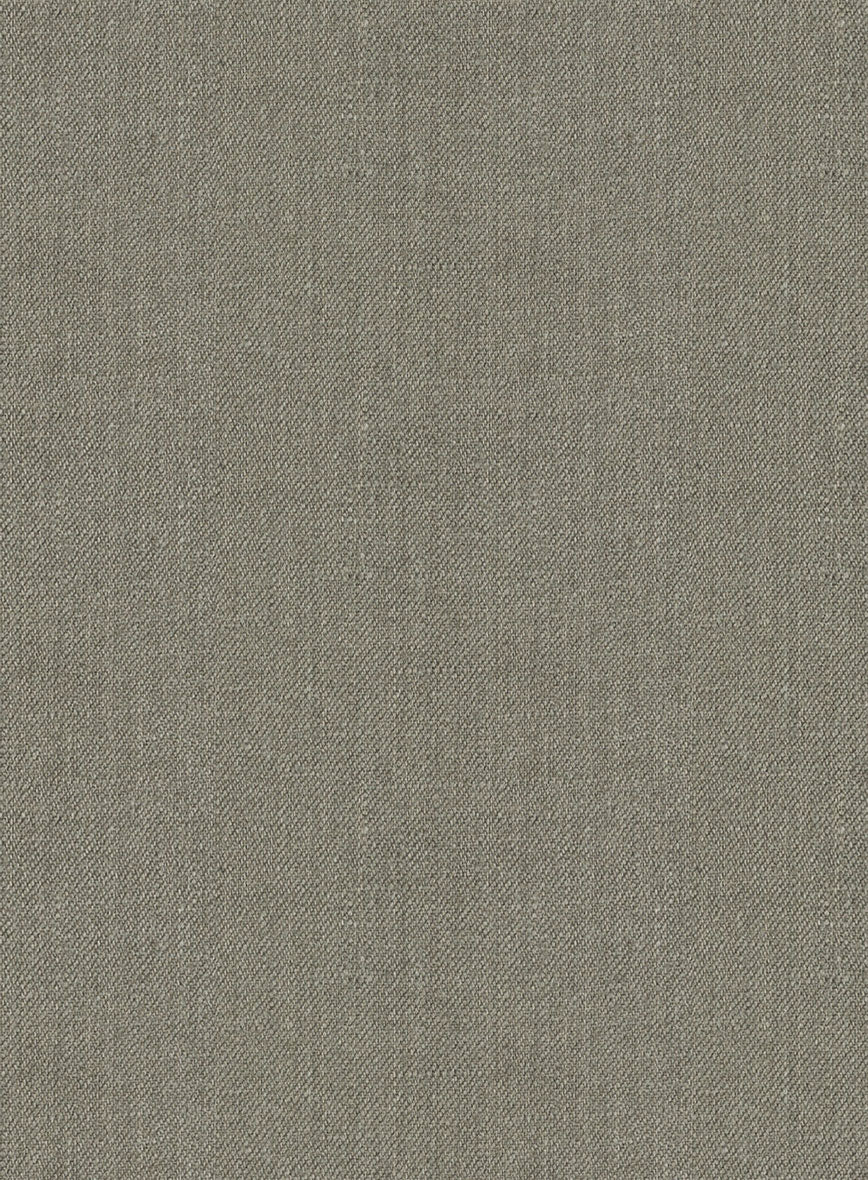 Heavy Linen Sage Green Pants - Image 3