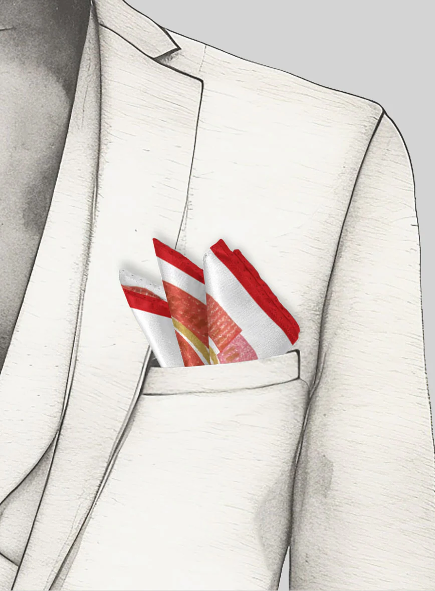 Helm of Valor Silk Pocket Square - Image 4