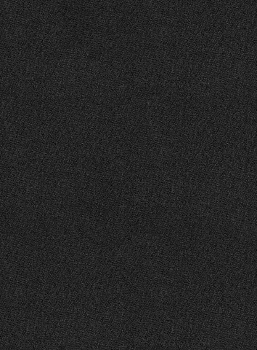 Highlander Black Tweed Pea Coat - Image 3