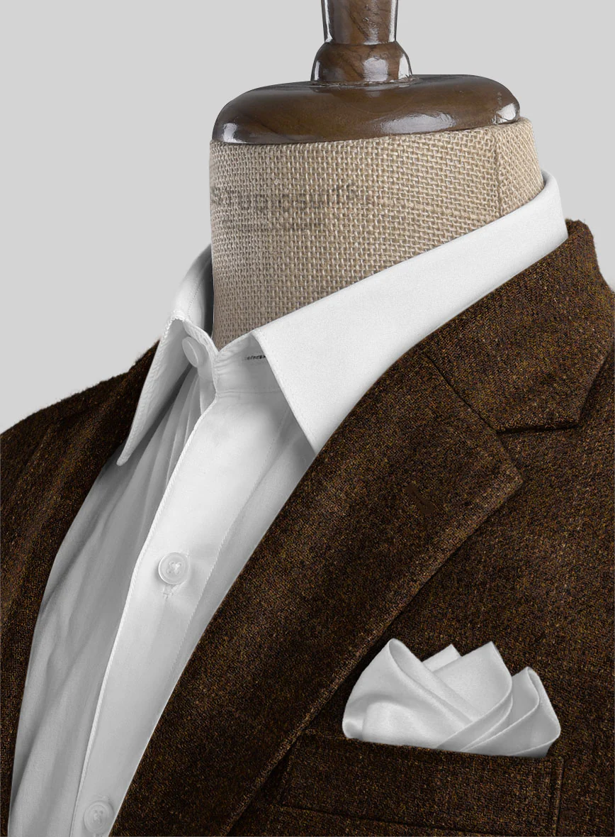 Highlander Brown Windowpane Tweed Suit - Image 5