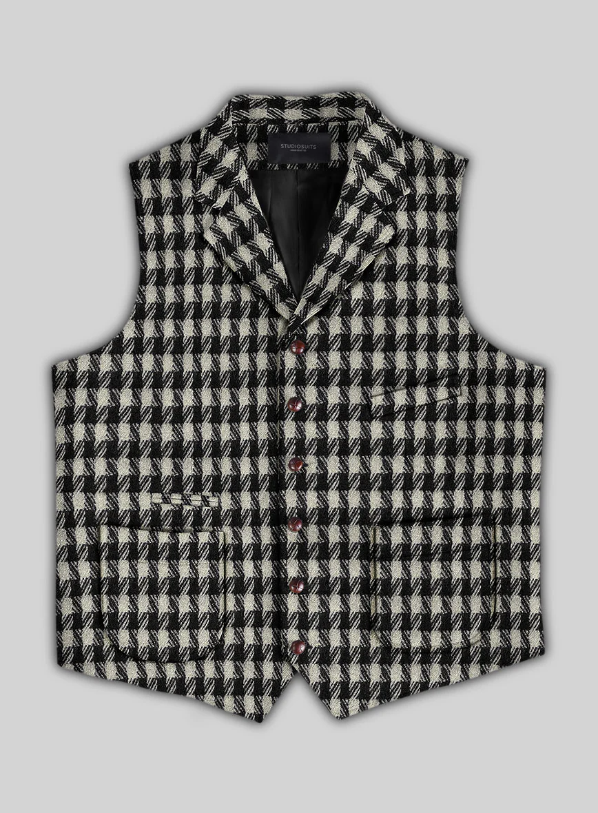 Highlander BW Bold Box Tweed Hunting Vest